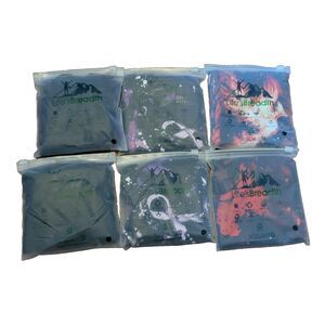 Lot of Life’s Breath Neck Gaiter 6 Pack Bundle 2 Black, 2 Phoenix, 2 Ribbon NWT